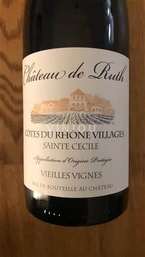 Rhônedalen Côtes-du-Rhône-Villages Château Ruth Vieilles Vignes 2024