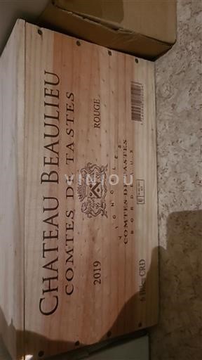Bordeaux Bordeaux Supérieur Château Beaulieu Comtes de Tastes 2019