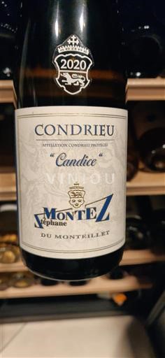 Thung lũng Rhône Condrieu Domaine Stéphane Montez du Monteillet Candice 2020