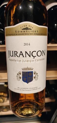 Sydväst Jurançon Club des Sommeliers 2014
