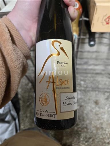 Alsacia Sélection de Grains Nobles Cave du Roi Dagobert 2017