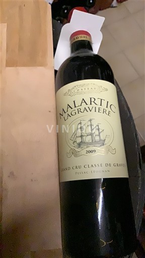 Bordeaux Pessac-Léognan Grand Cru Classé Château Malartic-Lagravière 2009