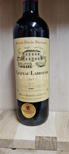 Bordeaux Blaye-côtes-de-bordeaux Château Labrousse 2017