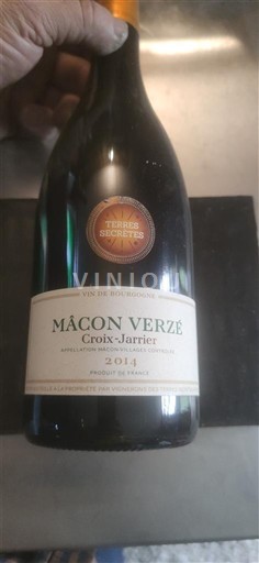 Bourgondië Mâcon en mâcon-dorpen Terres Secrètes Croix-Jarrier 2014
