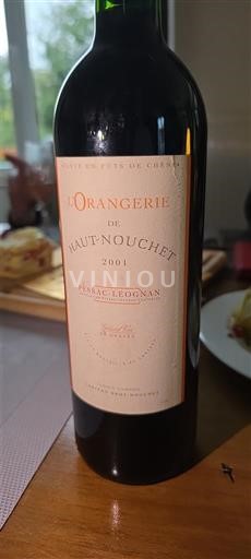 Bordeaux Pessac-Léognan Haut-Nouchet L'Orangerie de Haut-Nouchet 2001