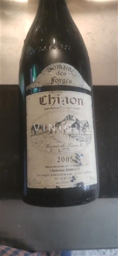 Thung lũng sông Loire Chaume Domaine Des Forges 2005