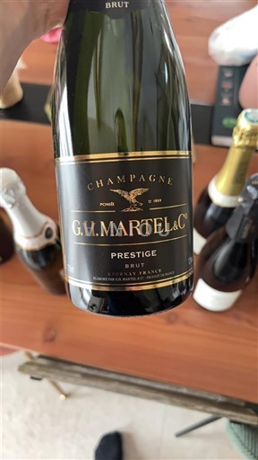 Champagne Șampanie G.H. Martel & C° Prestige Nemilésimat