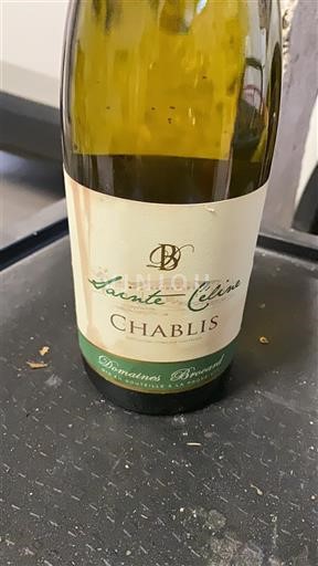 Burgundi Chablis Brocard Sainte Céline Ei vuosikertaa