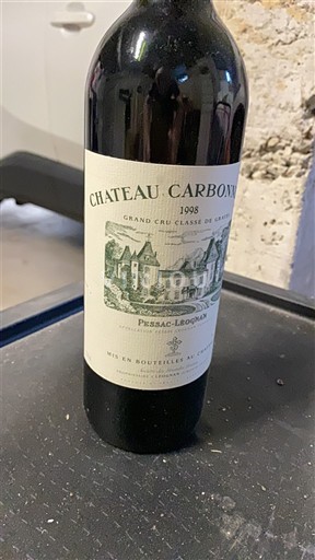 Bordeaux Pessac-Léognan Grand Cru Classé Château Carbonnieux 1998