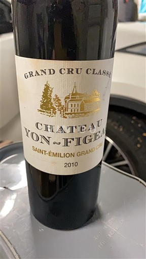 Bordeaux Saint-Émilion Grand Cru Grand Cru Classé Château Yon-Figeac 2010