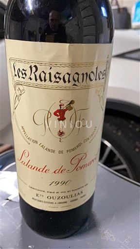Bordeaux Lalande-de-Pomerol Les Raisagnoles 1990