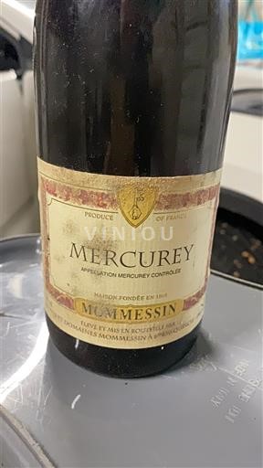 Bourgogne Mercurey Mommessin 1997