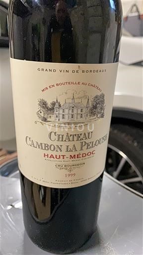 Bordéus Haut-Médoc Château Cambon La Pelouse 1999