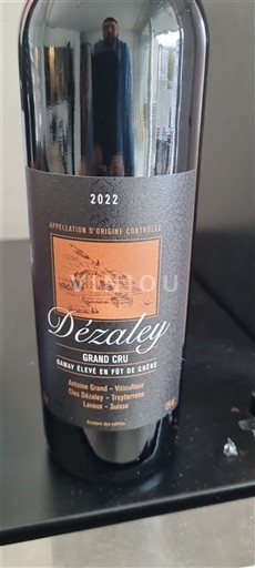 Vaud Lavaux AOC Antoine Grand - Clos Dézaley 2022