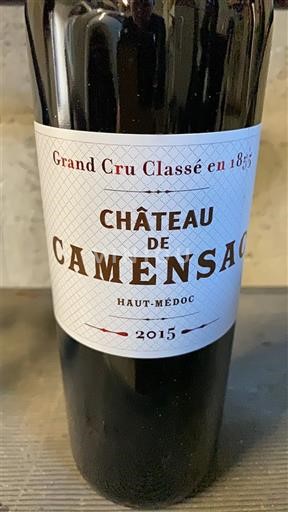 Bordeaux Haut-Médoc Grand Cru Château Camensac 2015