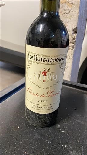 Burdeos Lalande-de-Pomerol Les Raisangoles 1990