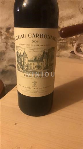 Bordeaux Pessac-Léognan Grand Cru Château Carbonnieux 2000