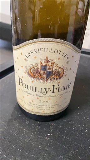Loire-dalen Pouilly-fumé Les Vieilles Les Vieillottes 2000