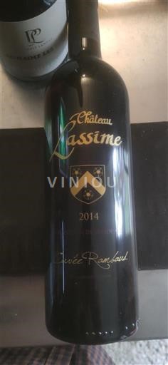 Bordeaux Côtes-de-bourg Château Lassime Rambaud 2014