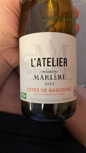 Tây Nam Côtes de Gascogne Maison Marlère L'Atelier 2023