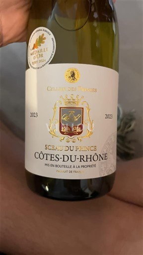Thung lũng Rhône Côtes-du-rhône Cellier des Princes Sceau du Prince 2023