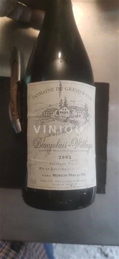 Beaujolais Beaujolais Villages Domaine Grand Sicy 2002