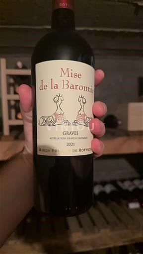 Bordeaux Graves Baron Philippe de Rothschild Mise de la Baronnie 2021