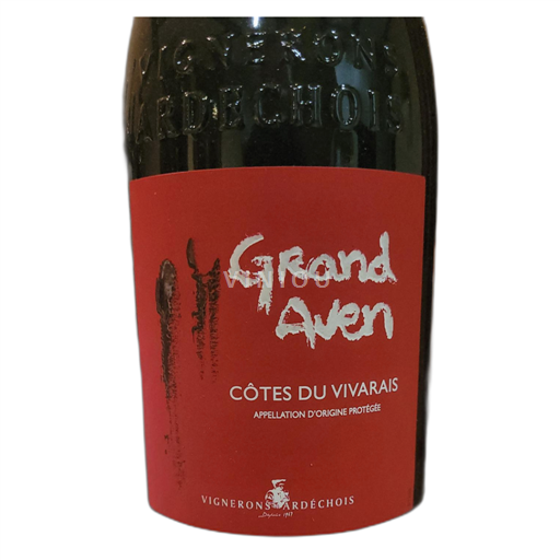 Thung lũng Rhône Côtes-du-vivarais Vignerons Ardéchois Grand Aven 2021