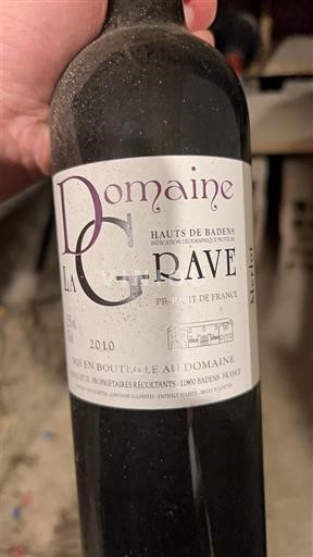 Languedoc Minervois Domaine La Grave Hauts de Badens 2010