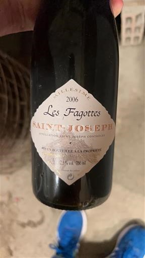 Vallée du Rhône Saint-Joseph Les Fagottes 2006