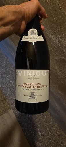 Bourgogne Hautes Côtes de Nuits Nuiton-Beaunoy 2020