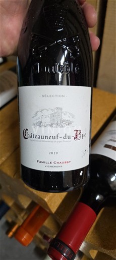 Valle del Ródano Châteauneuf-du-Pape. Famille Chaussy Sélection 2019