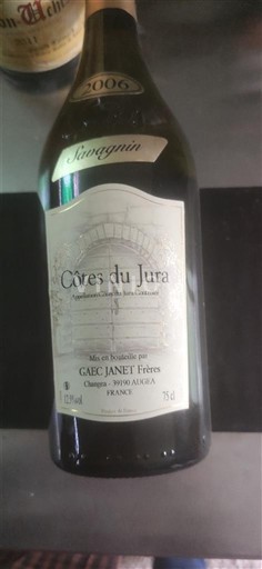 Jura No se traduce. GAEC JANET Frères Savagnin 2006