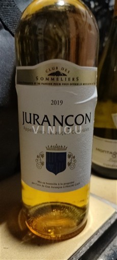 Sydväst Jurançon Club des Sommeliers 2019