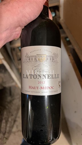 Bordeaux Haut-Médoc Château La Tonnelle 2012
