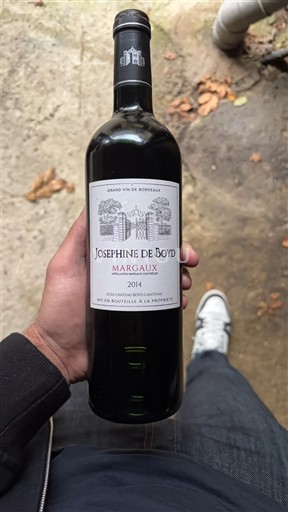 Bordeaux Margaux Josephine de Boyd 2014