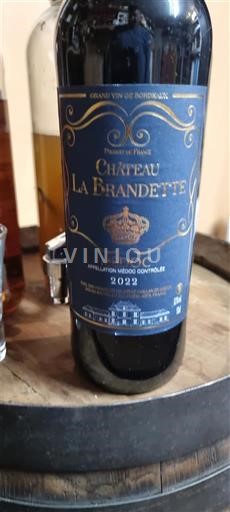 Bordeaux Château La Brandette 2022