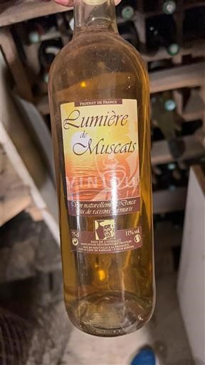 Langvedok Muškat iz Frontignana Lumière de Muscats Neleten.