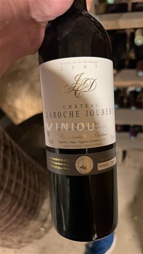 Bordeaux Côtes-de-blaye Château Laroche Joubert 2007