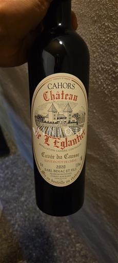 South West Cahors Château L'Églantier du Caussse 2020