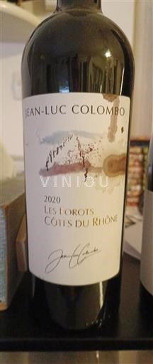 Thung lũng Rhône Côtes-du-rhône Jean-Luc Colombo Les Forots 2020