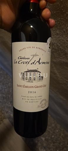 Bordeaux Saint-Émilion Grand Cru Château La Croix Armens 2016