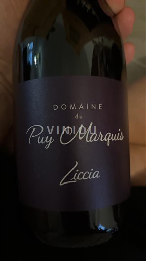 Rhônen laakso Ventoux Domaine Puy Marquis Liccia 2019