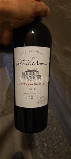 Bordeaux Saint-Émilion Grand Cru Château La Croix Armens 2018