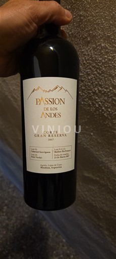 Mendoza Passion de los Andes Corte Gran Reserva 2017
