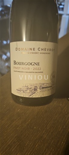 Burgundsko Domaine Chevrot Cailloutis Calcaire 2022