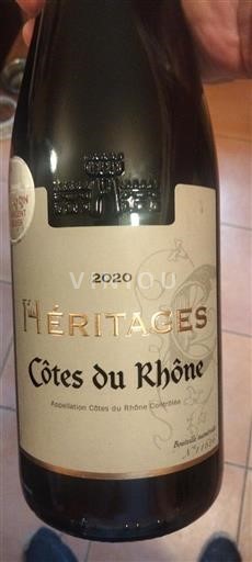 Rona dolina Côtes-du-Rhône Ogier Héritages 2020