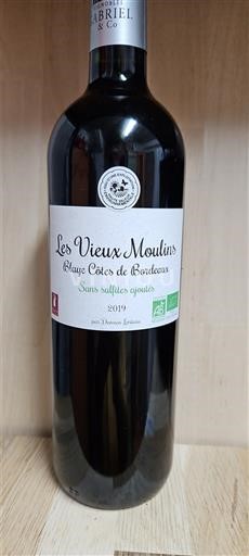Bordeaux Blaye-côtes-de-bordeaux Les Vieux Moulins 2019