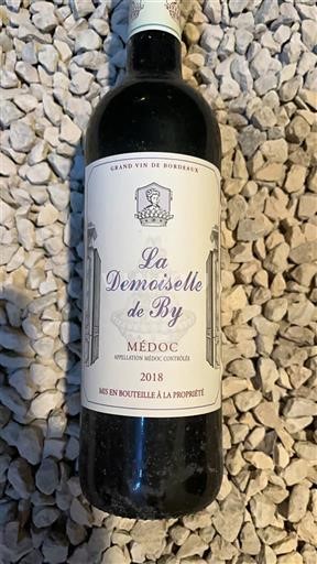 Bordeaux Médoc La Demoiselle de By 2018