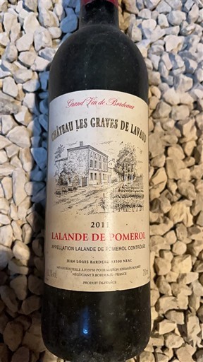 Burdeos Lalande-de-Pomerol Château Les Graves de Lavand 2011